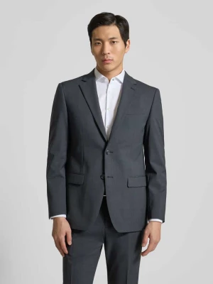 Marynarka na 2 guziki o kroju regular fit z kieszeniami z patką HECHTER PARIS