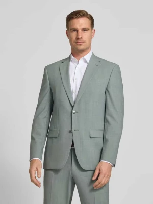 Marynarka na 2 guziki o kroju regular fit z kieszeniami z patką HECHTER PARIS