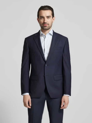 marynarka na 2 guziki o kroju slim fit z kieszeniami z patką HECHTER PARIS