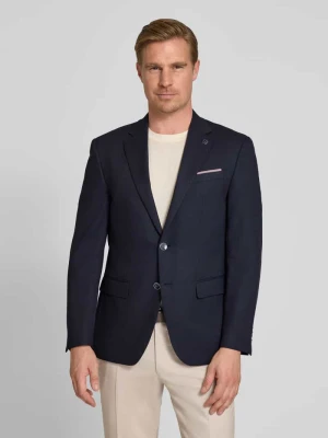marynarka na 2 guziki o kroju slim fit z kieszeniami z patką HECHTER PARIS