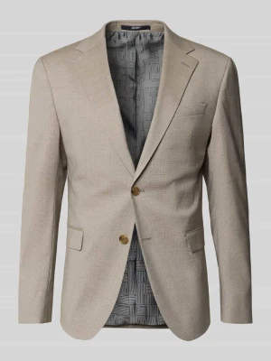 marynarka na 2 guziki o kroju slim fit z kieszeniami z patką JOOP! Collection