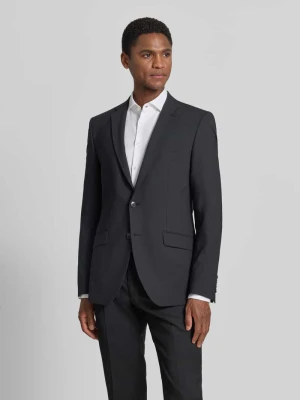 marynarka na 2 guziki o kroju slim fit z kieszeniami z patką model 'Allan' Digel
