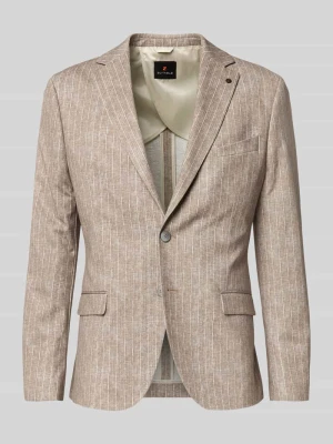 marynarka na 2 guziki o kroju slim fit z kieszeniami z patką model 'Nick' Zuitable