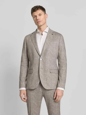 marynarka na 2 guziki o kroju slim fit z kieszeniami z patką model 'Nick' Zuitable