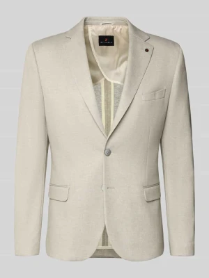 marynarka na 2 guziki o kroju slim fit z kieszeniami z patką model 'Nick' Zuitable