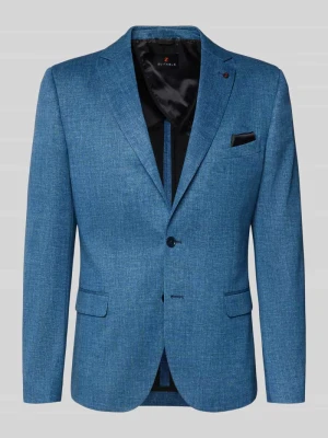 marynarka na 2 guziki o kroju slim fit z kieszeniami z patką model 'Nick' Zuitable