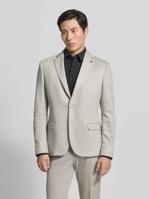 marynarka na 2 guziki o kroju slim fit z kieszeniami z patką model 'Nick' Zuitable