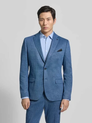 marynarka na 2 guziki o kroju slim fit z kieszeniami z patką model 'Nick' Zuitable