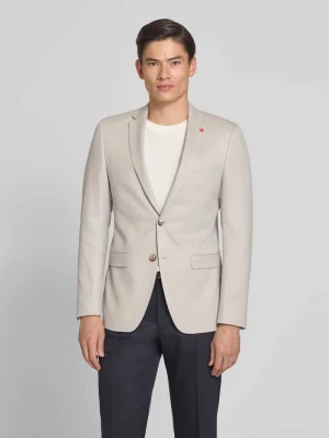 marynarka na 2 guziki o kroju slim fit z kieszeniami z patką Roy Robson