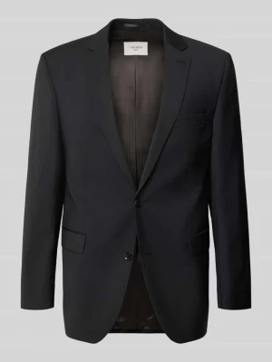 Marynarka na 2 guziki o kroju slim fit z kieszeniami z patkami model 'Tobias' carl gross