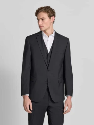 Marynarka na 2 guziki o kroju slim fit z kieszeniami z patkami model 'Tobias' carl gross
