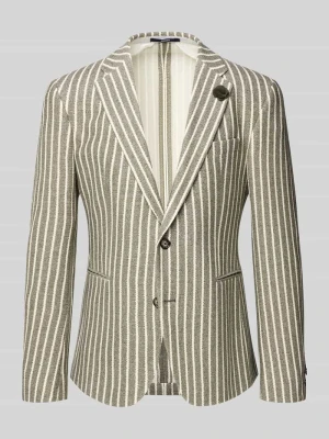 marynarka na 2 guziki o kroju slim fit z kieszeniami z wypustkami model 'Hawksley' JOOP! Collection