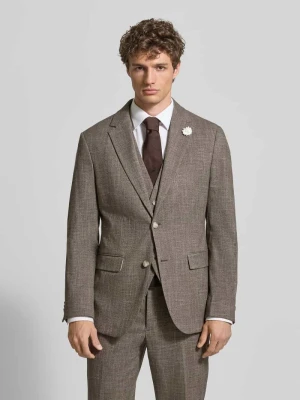 Marynarka na 2 guziki o kroju slim fit z kołnierzem z połami MCNEAL