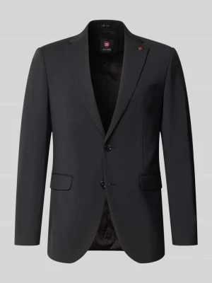 marynarka na 2 guziki o kroju slim fit z mieszanka wełny i elastanu model 'Colvin' CG - Club of Gents Czarny