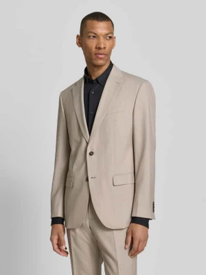 marynarka na 2 guziki o kroju slim fit z mieszanki żywej wełny model 'Grant' Pierre Cardin