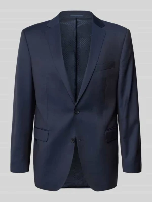 marynarka na 2 guziki o kroju slim fit z żywej wełny model 'Tobias' carl gross