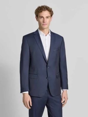 marynarka na 2 guziki o kroju slim fit z żywej wełny model 'Tobias' carl gross