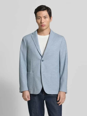 Marynarka na 2 guziki o kroju slim fit ze strukturalnym wzorem Pierre Cardin