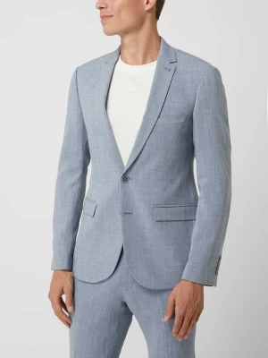 Marynarka na 2 guziki o kroju super slim fit z dodatkiem streczu montego