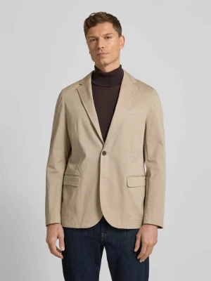 Marynarka na 2 guziki z kołnierzem z połami camel active