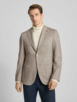 Marynarka na 2 guziki z kołnierzem z połami HECHTER PARIS