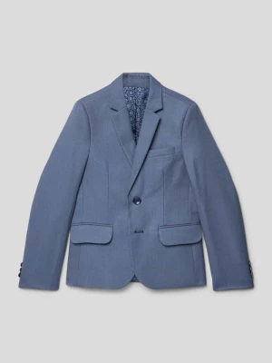 Marynarka na 2 guziki z kołnierzem z połami Standar