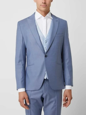 Marynarka na 2 guziki z mieszanki wełny Wilvorst