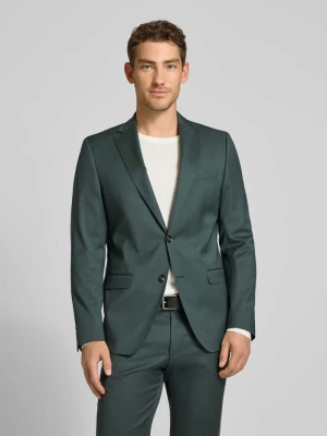Marynarka na 2 guziki z patkami przy kieszeniach w kroju slim fit Model 'Move Alesso' Digel