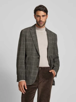 Marynarka na dwa guziki krój regular fit z kołnierzem z klapami Christian Berg Men