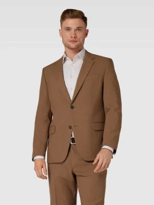 Marynarka na dwa guziki o kroju modern fit z żywej wełny model ‘Damian’ Digel
