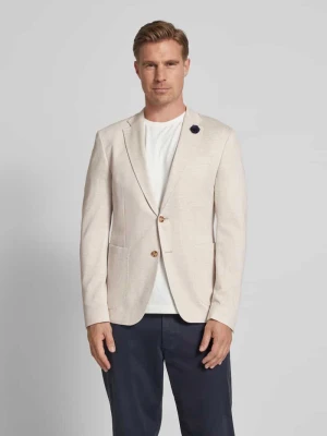 Marynarka na dwa guziki o kroju regular fit z kołnierzem z połami model ‘Hoverest’ JOOP! Collection