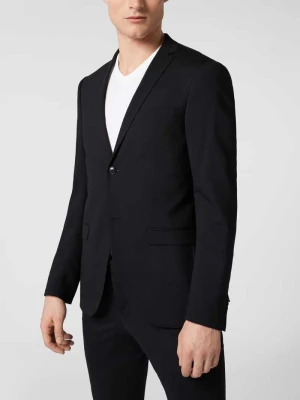 Marynarka na dwa guziki o kroju regular fit z kołnierzem z połami model ‘Jile’ Tiger Of Sweden