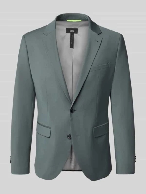 Marynarka na dwa guziki o kroju slim fit z kieszeniami z patką model ‘Monopoli’ CINQUE