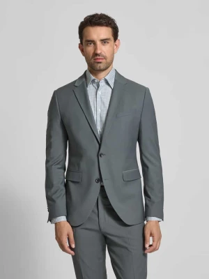 Marynarka na dwa guziki o kroju slim fit z kieszeniami z patką model ‘Monopoli’ CINQUE