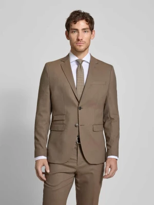 Marynarka na dwa guziki o kroju slim fit z kieszeniami z patką model ‘NEIL’ Selected Homme