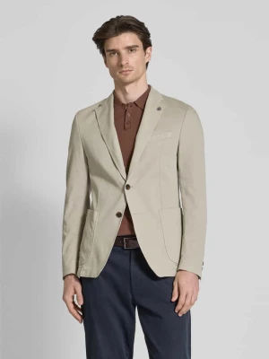 Marynarka na dwa guziki o kroju slim fit z kołnierzem z połami model ‘Hoverest’ JOOP! Collection