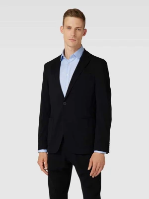 Marynarka na dwa guziki o kroju slim fit z ozdobną szpilką model ‘Seba’ BALDESSARINI