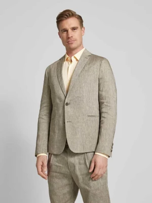 Marynarka na dwa guziki z mieszanki lnu model ‘HURLEY’ drykorn
