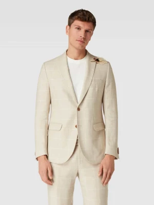 Marynarka na dwa guziki ze wzorem na całej powierzchni model ‘Paul’ CG - Club of Gents