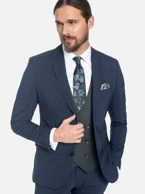 MARYNARKA NONZA GRANAT SUPER SLIM FIT Recman