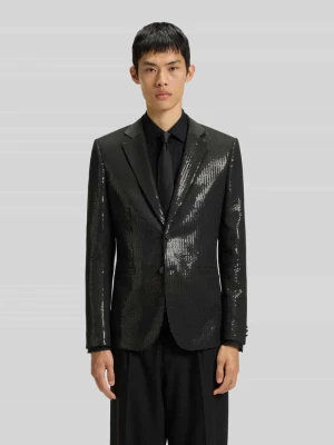 Marynarka o kroju extra slim fit z cekinami model ‘ARTI254E1’ HUGO