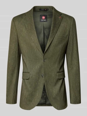 Marynarka o kroju regular fit z dodatkiem wiskozy model 'Calvin' CG - Club of Gents