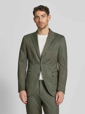 Marynarka o kroju regular fit z dodatkiem wiskozy model 'Calvin' CG - Club of Gents