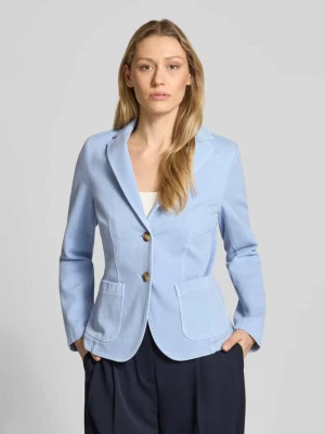 Marynarka o kroju regular fit z klapami WHITE LABEL