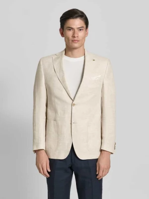 Marynarka o kroju regular fit z mieszanki lnu model 'Tebbo' carl gross