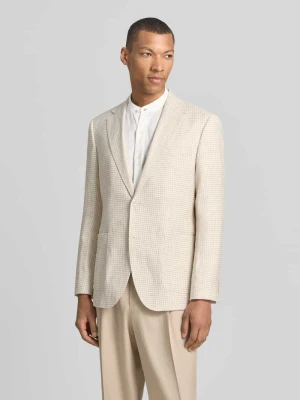 Marynarka o kroju regular fit z mieszanki lnu z dodatkiem jedwabiu model 'H-JANSON-FL-261' Boss