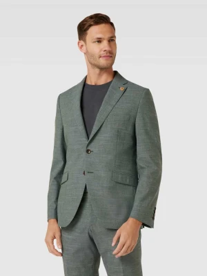 Marynarka o kroju regular fit z mieszanki wełny lana i bawełny Wilvorst