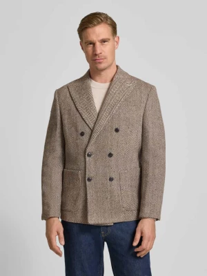 Marynarka o kroju regular fit z mieszanki wełny model ‘MORRIS’ Selected Homme