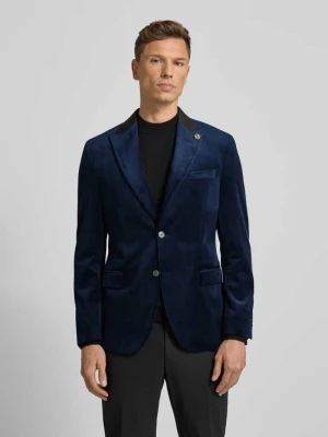 Marynarka o kroju slim fit z aksamitu MCNEAL