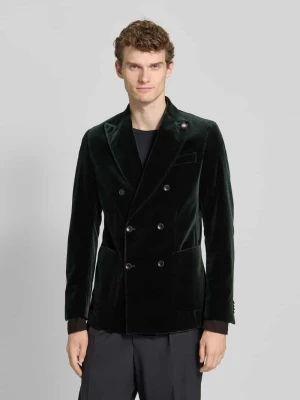 Marynarka o kroju slim fit z aksamitu model ‘Phinix’ CG - Club of Gents